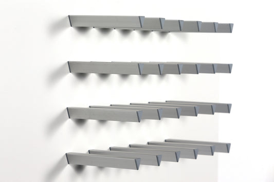 Wine Storage V Pins Silver | Cabinet Mount Display Holders